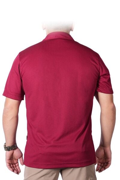 MECANIK® Dry Touch® Polo T-Shirt Bordo