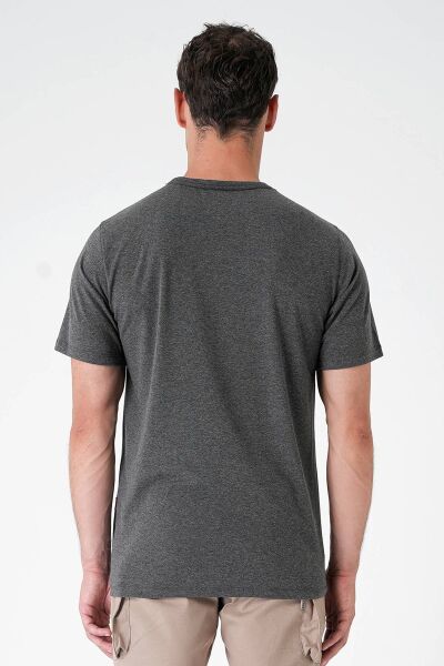 Casual Neo Organic T-Shirt Koyu Gri