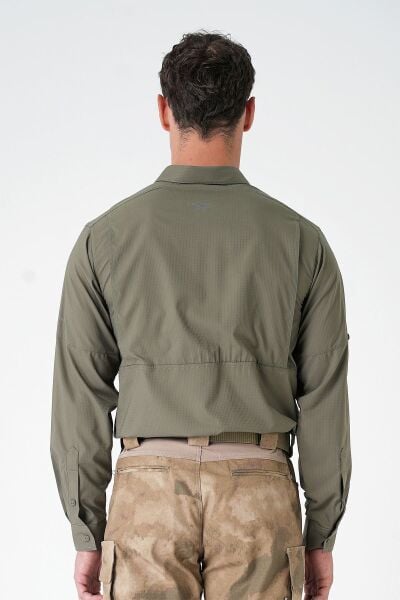 MECANIK® Prime Mete Gömlek - Haki XXL