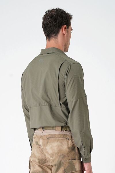 MECANIK® Prime Mete Gömlek - Haki XXL