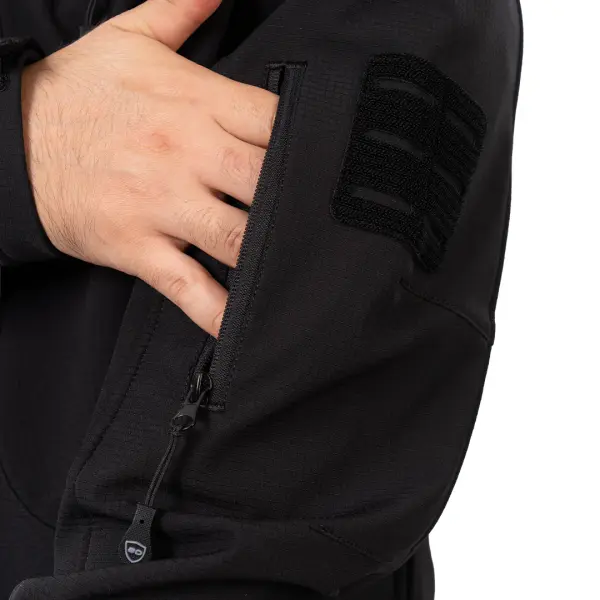 Ballistic Defence | WARDEN MP Hava Koşullarına Dayanıklı Mont Siyah