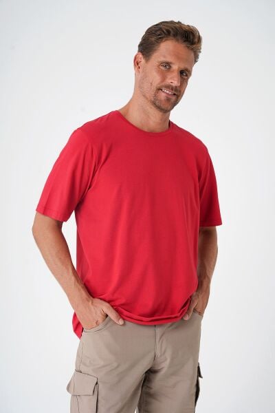 Casual Neo Organic T-Shirt Kırmızı