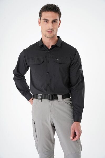 MECANIK® Prime Mete Gömlek - Siyah XXL