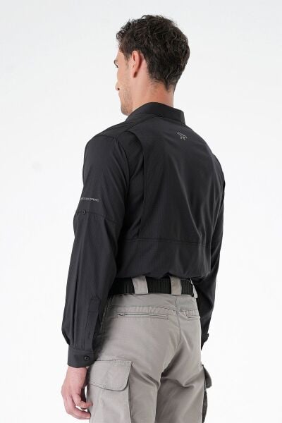 MECANIK® Prime Mete Gömlek - Siyah XXL