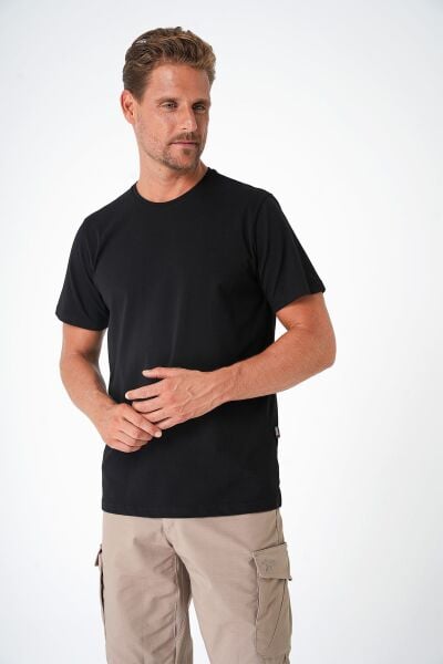 Casual Neo Organic T-Shirt Siyah
