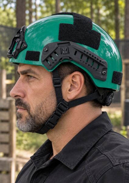 Ballistic Defence | Airsoft Yeşil Kask (Kılıfsız)
