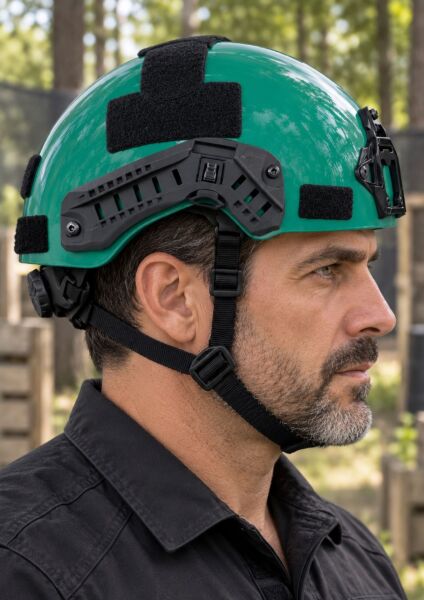 Ballistic Defence | Airsoft Yeşil Kask (Kılıfsız)