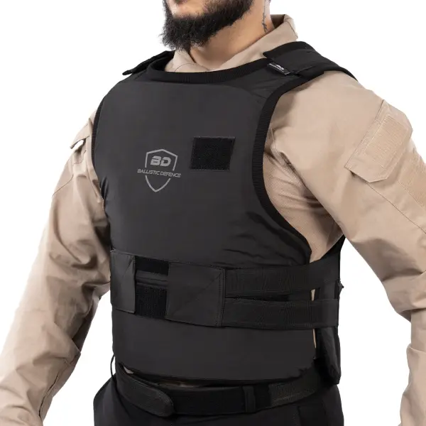 Ballistic Defence | PREIS Concealable Soft Body Balistik Yelek Siyah