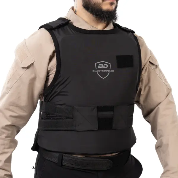 Ballistic Defence | PREIS Concealable Soft Body Balistik Yelek Siyah