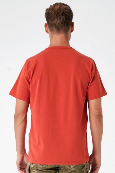 Casual Neo Organic T-Shirt Turuncu