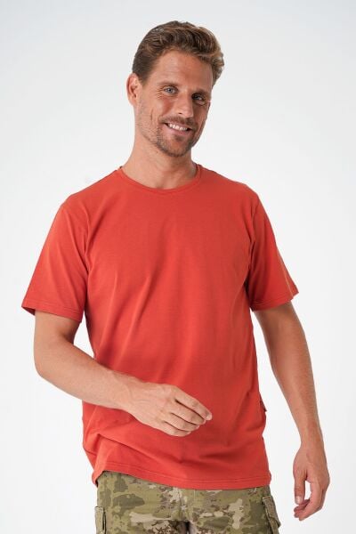 Casual Neo Organic T-Shirt Turuncu