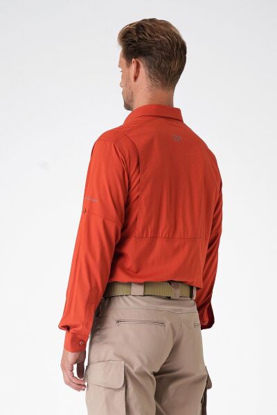 MECANIK® Prime Mete Gömlek - Kiremit XXL