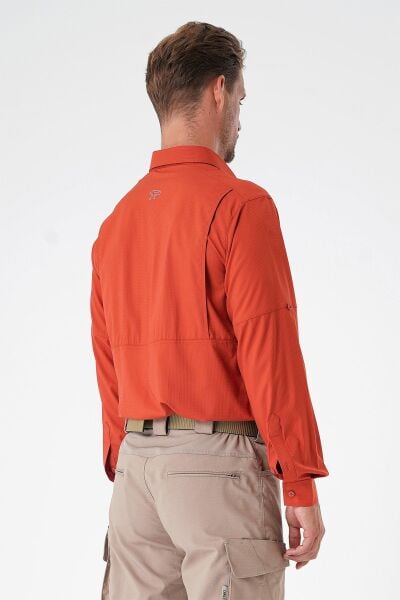 MECANIK® Prime Mete Gömlek - Kiremit XXL