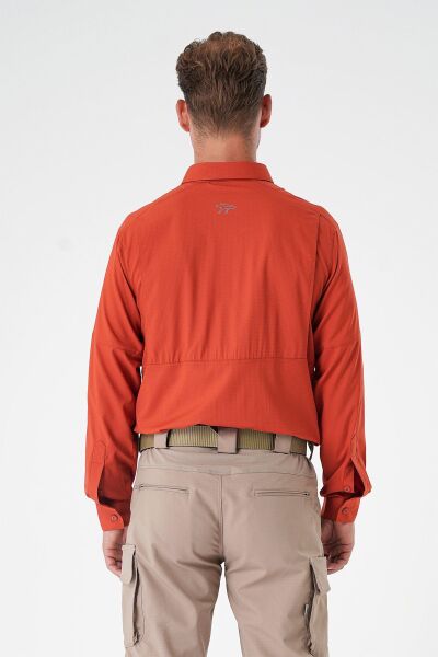 MECANIK® Prime Mete Gömlek - Kiremit XXL