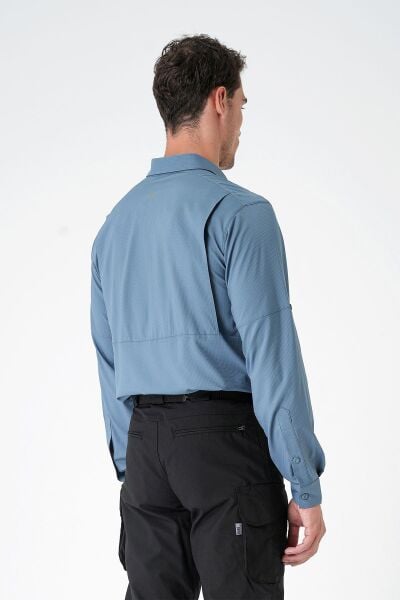 MECANIK® Prime Mete Gömlek - Açık Mavi 3XL