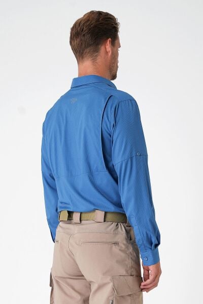 MECANIK® Prime Mete Gömlek - Indigo Mavi 5XL