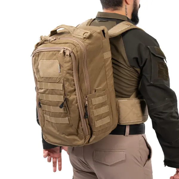 Ballistic Defence 34L Taktik Sırt Çantası Camel