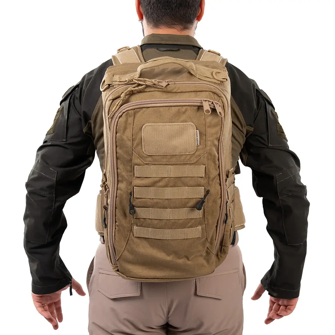 Ballistic Defence 34L Taktik Sırt Çantası Camel