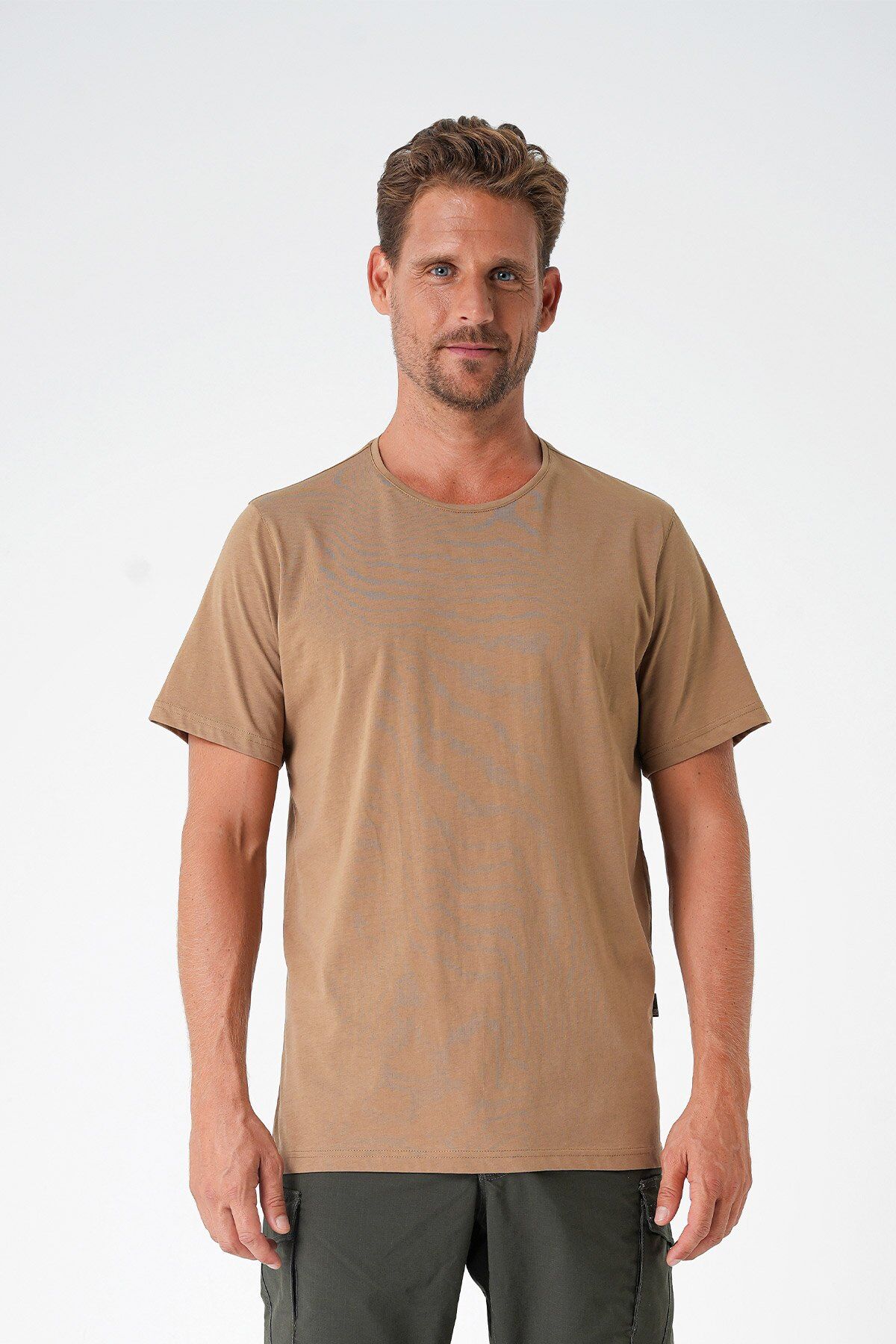 Casual Neo Organic T-Shirt Camel
