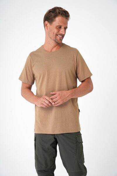 Casual Neo Organic T-Shirt Camel
