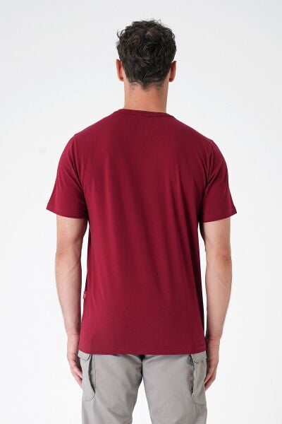 Casual Neo Organic T-Shirt Bordo