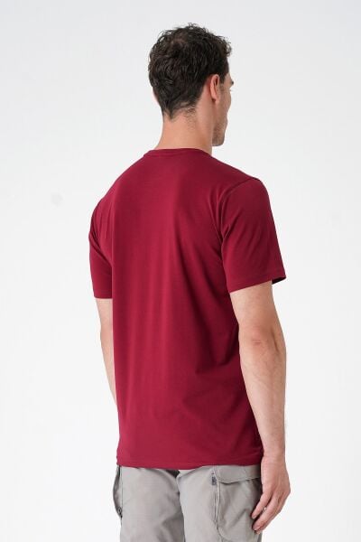 Casual Neo Organic T-Shirt Bordo