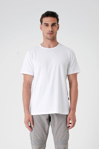 Casual Neo Organic T-Shirt Beyaz