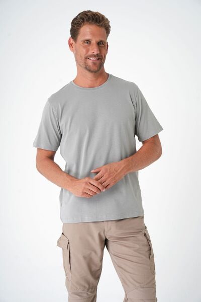 Casual Neo Organic T-Shirt Gri