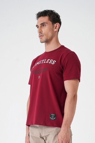 Limitless T-Shirt By Ertan Balaban Bordo