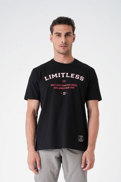 Canik Limitless Baskılı Siyah Tişört (By Ertan Balaban)