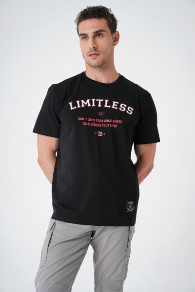 Canik Limitless Baskılı Siyah Tişört (By Ertan Balaban)