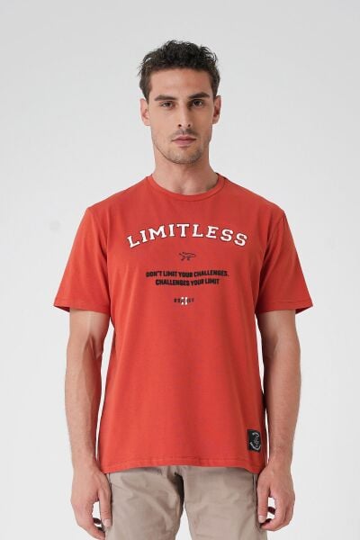 Limitless T-Shirt By Ertan Balaban Turuncu