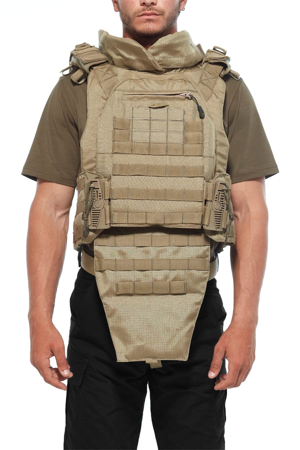 MECANIK Alpha Plaka Taşıyıcılı Hücum Yeleği Camel