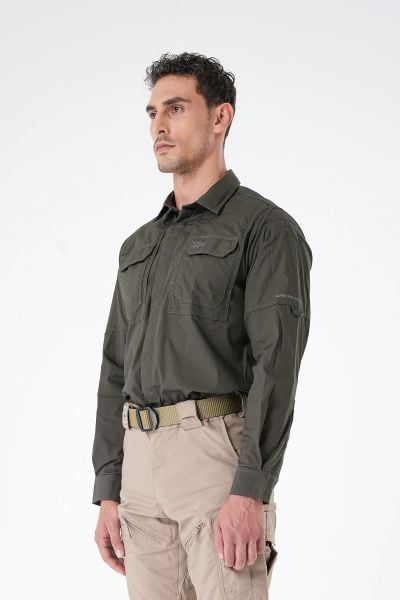 Mecanik Alpha Mete Gömlek - Haki