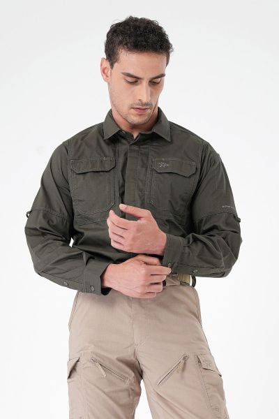 Mecanik Alpha Mete Gömlek - Haki