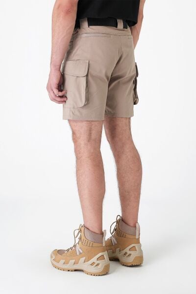 MECANIK® Prime Pusat Şort Bej