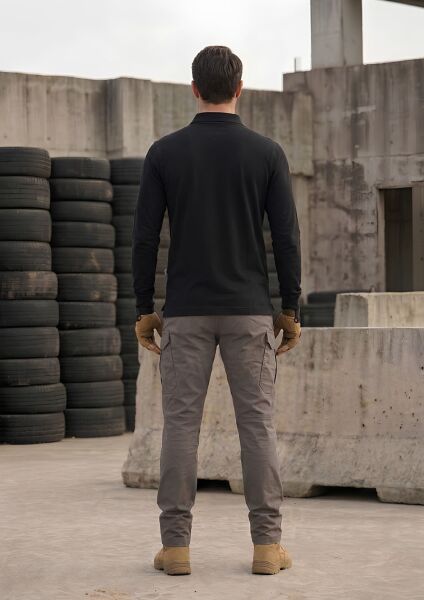 PRIME RYKER POLO UZUN KOLLU T-SHIRT