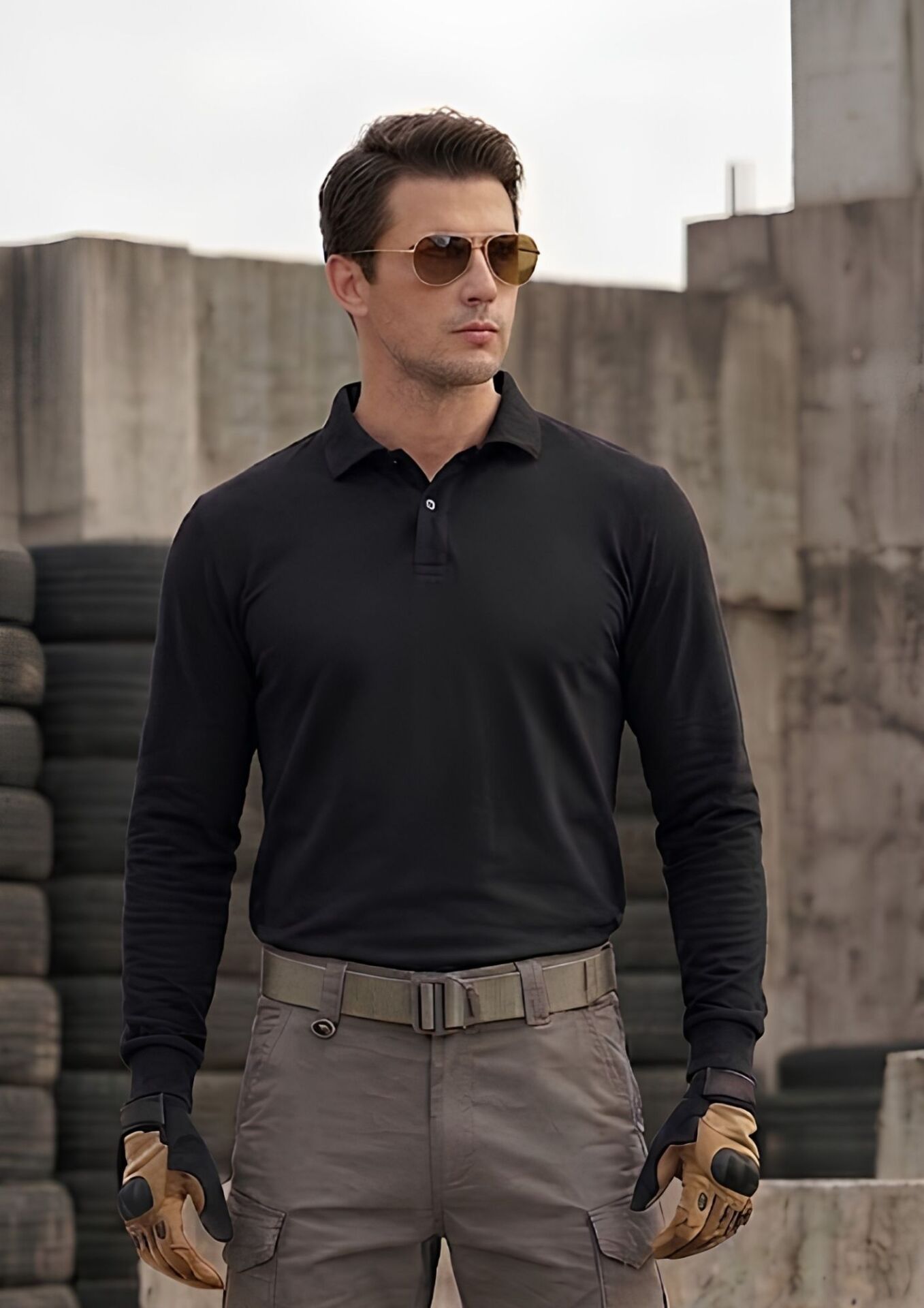 PRIME RYKER POLO UZUN KOLLU T-SHIRT