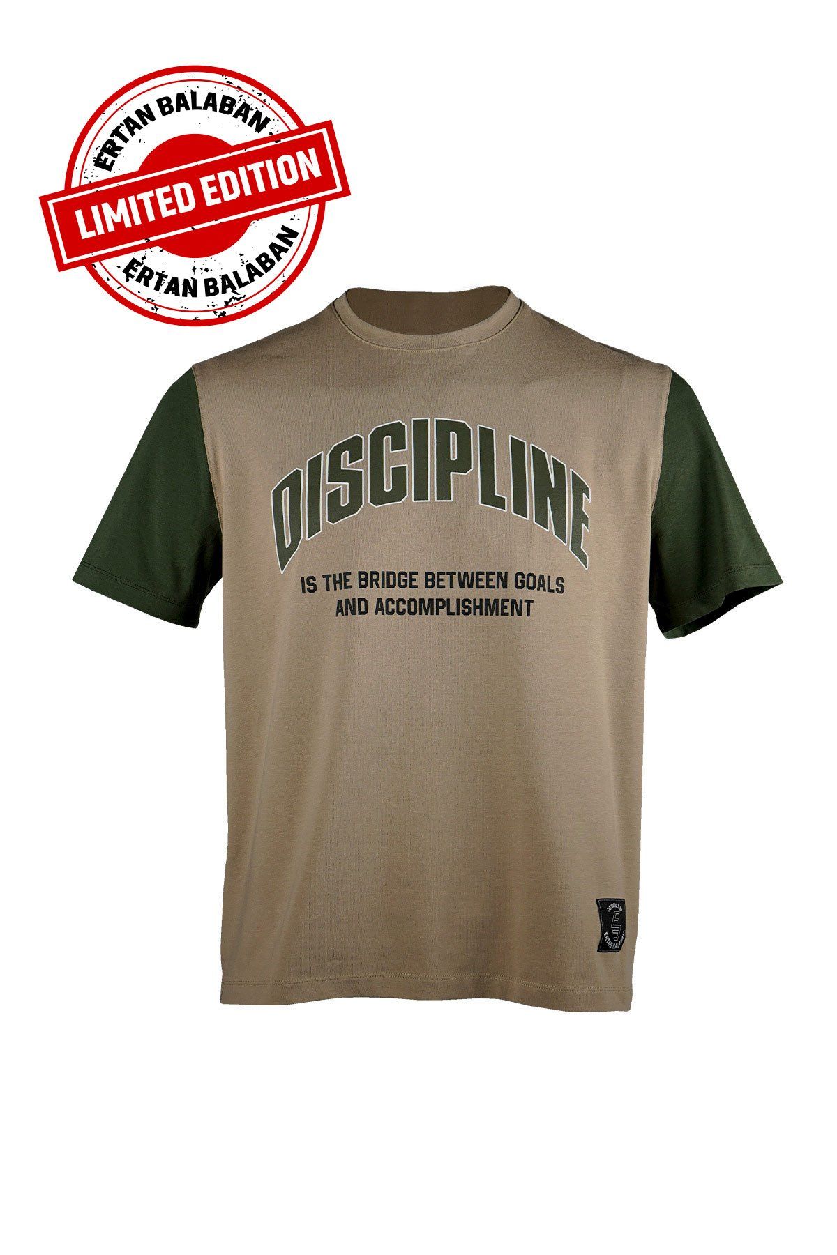 Casual Neo Organic T-Shirt By Ertan Balaban - Bej