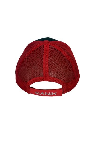CANİK KIRMIZI FİLELİ ŞAPKA