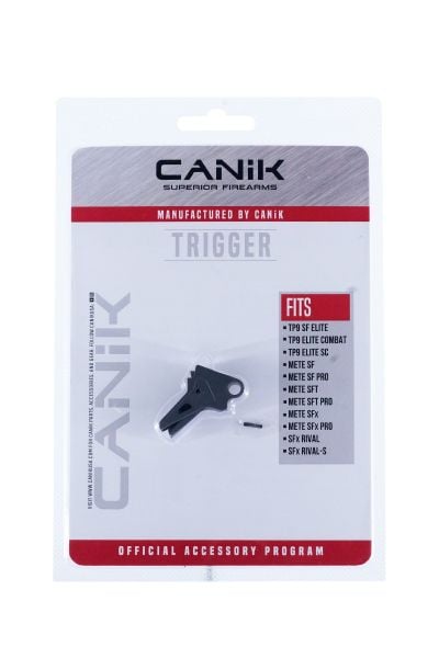 CANiK Gelişmiş 90 Derece Düz Alüminyum Tetik -  Rival Grey