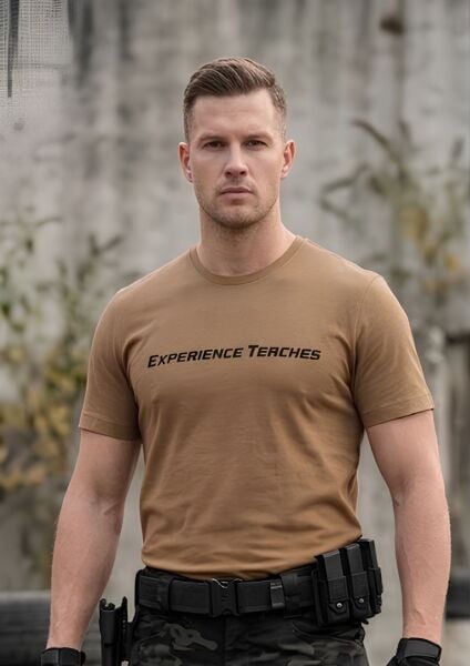 Casuel Neo Organic Baskılı Tişört (Experience Teaches)