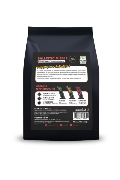 MECANIK COFFEE BALLISTIC MISSILE (FILTRE BLEND) 250g