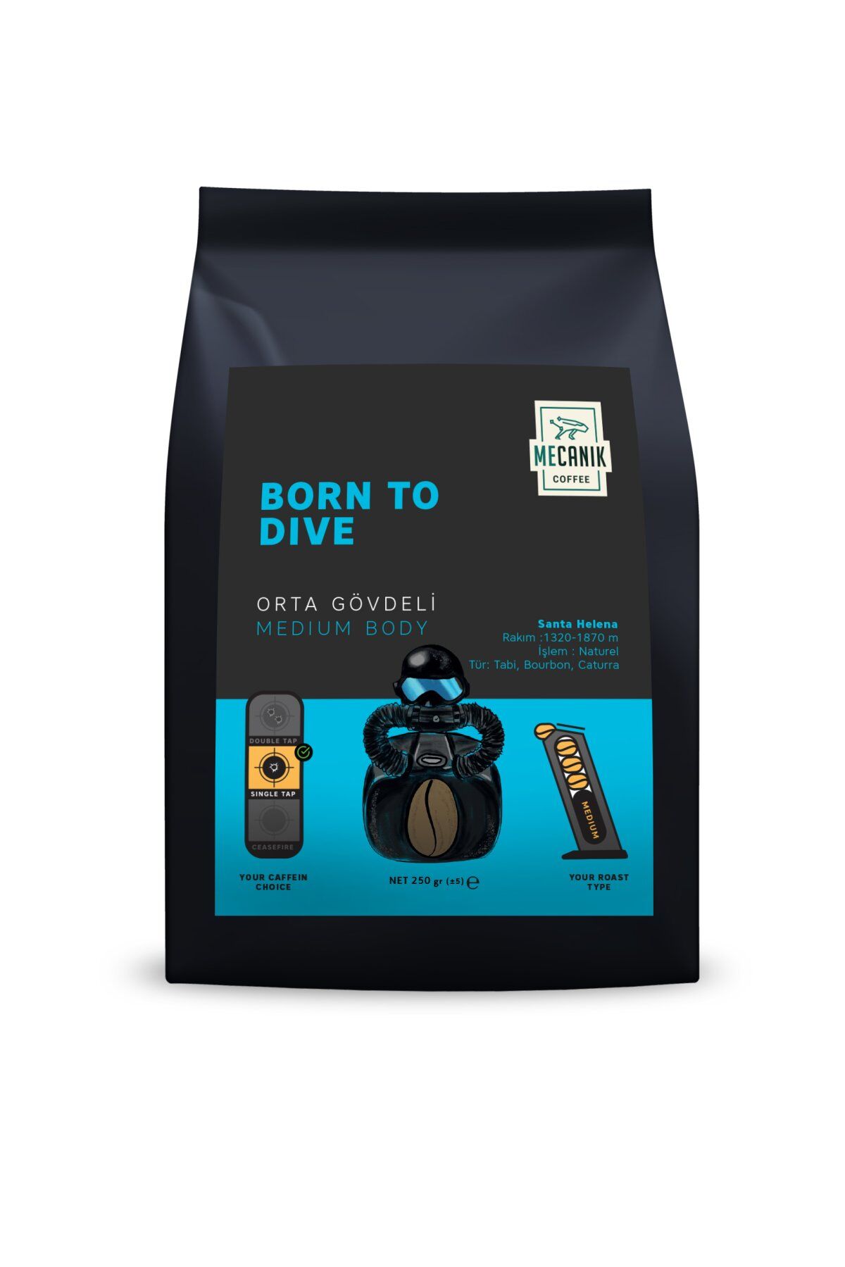 MECANIK COFFEE BORN TO DIVE (COLOMBIA) 250g