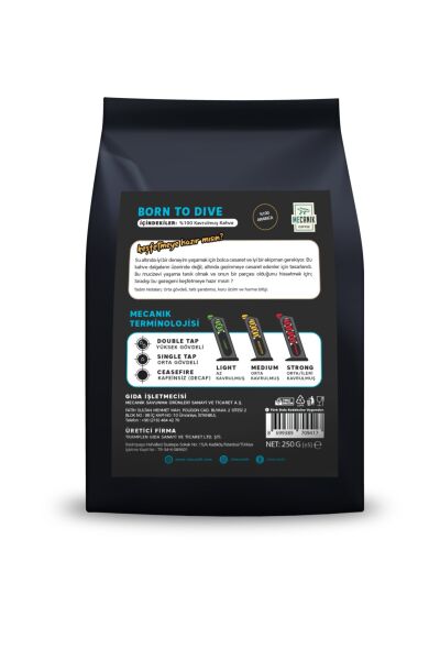 MECANIK COFFEE BORN TO DIVE (COLOMBIA) 250g