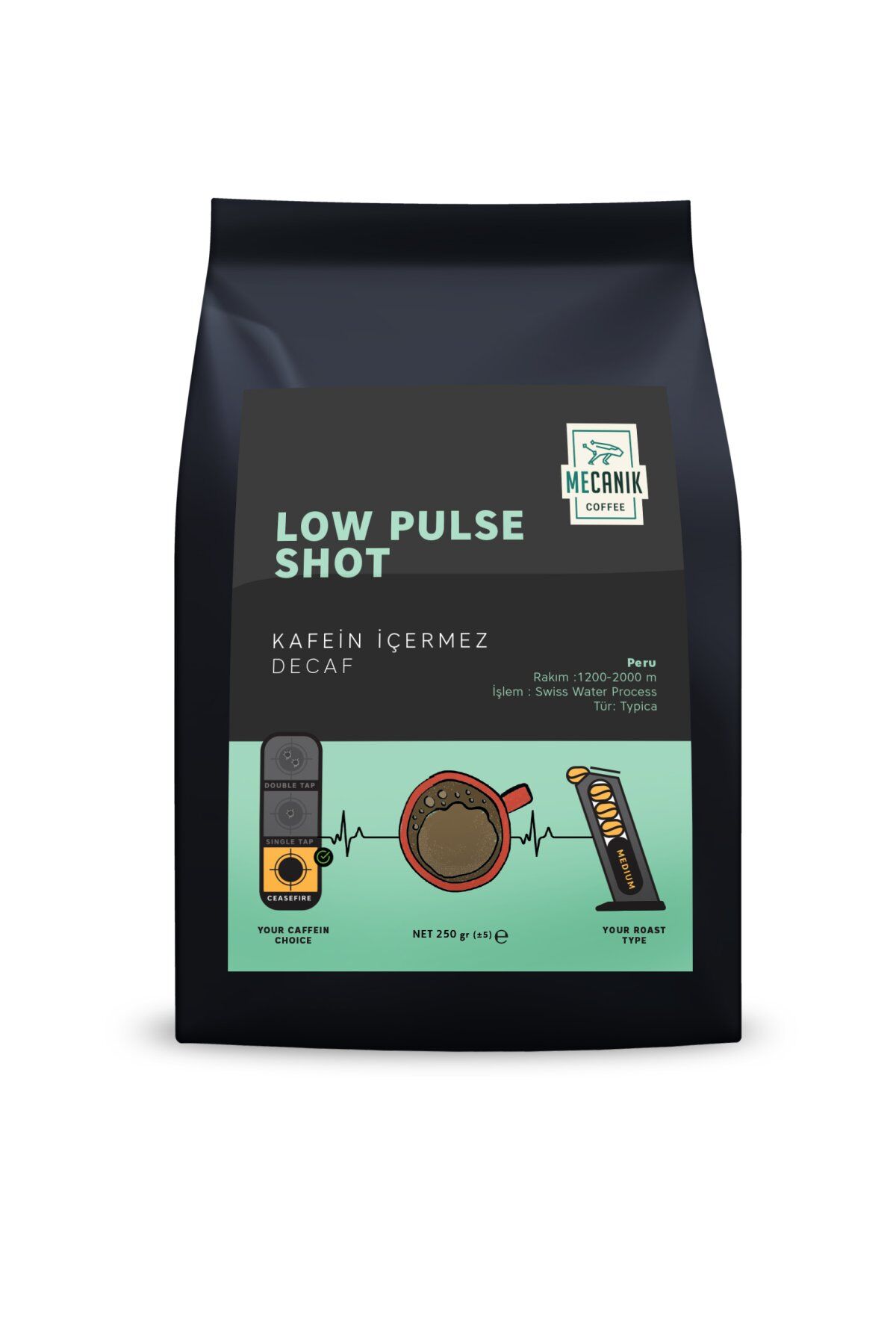 MECANIK COFFEE LOW PULSE SHOT (PERU) 250g