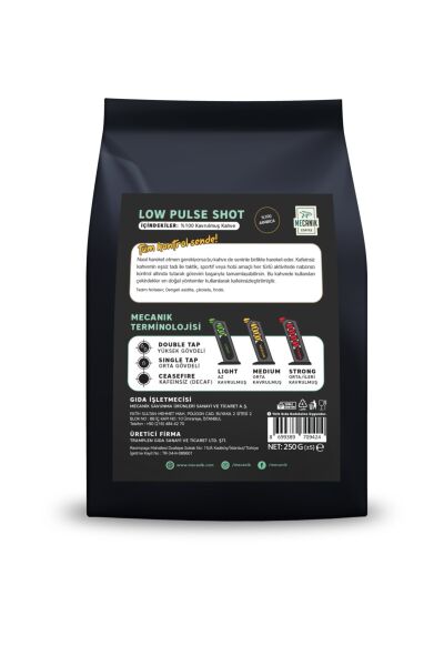 MECANIK COFFEE LOW PULSE SHOT (PERU) 250g