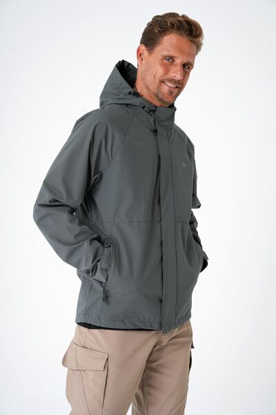 MECANIK® Prime Thor Yağmurluk Metalik Gri