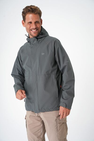 MECANIK® Prime Thor Yağmurluk Metalik Gri