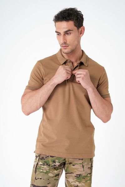 Casual Ryker Polo T-Shirt CAMEL - XXL